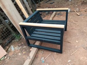Modern wooden Armchair