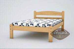 Simple 3x6 Feet Wooden Bed