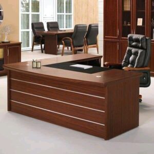 Executive L-Shaped MDF Office Desk
