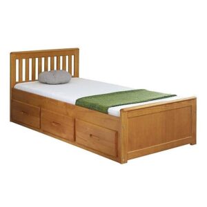3x6 Feet Simple Wooden Box Bed