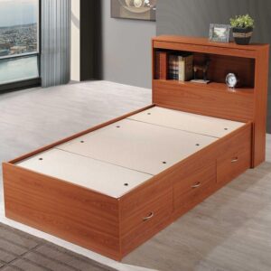 3x6 Feet Simple Wooden Box Bed