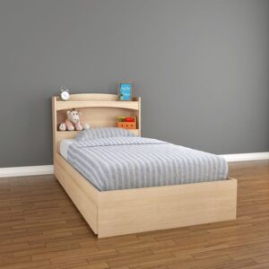 3x6 feet simple wooden Box Bed 5