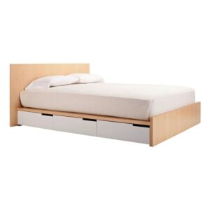 3x6 Feet Simple Wooden Box Bed