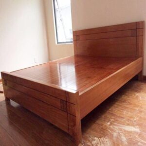 4x6 Feet Platform Simple Wooden Bed