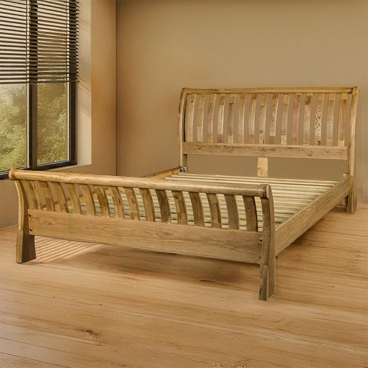4x6 feet wooden pannel Sleigh Bed 4x6 Feet Wooden Panel Sleigh Bed