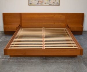 5x6 Feet Simple Wooden Slatted Bed