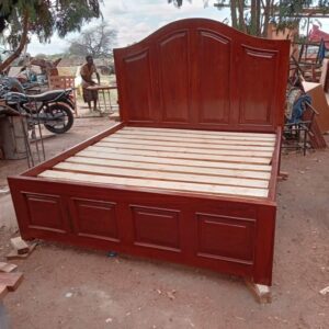 5x6 Feet Simple Wooden Slatted Bed