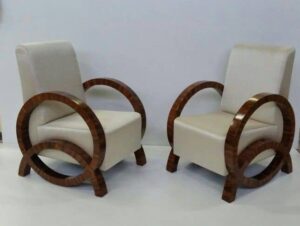 Modern wooden Armchair
