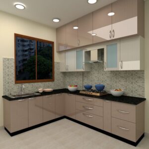 Open Shelving or Handleless Kitchen Cabinets