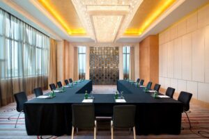 10-Seater Wooden Conference Table