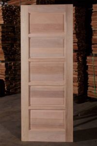 80 x 36 Inch Modern Panel Wooden Door