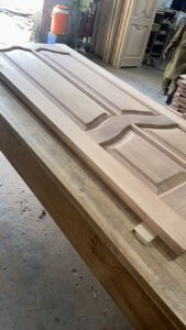 80 x 36 Inch Simple Wooden Door