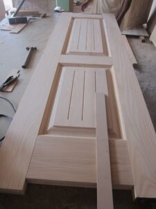80 x 36 Inch Simple Wooden Door