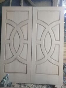 80×60 Inch Standard Double Wooden Door