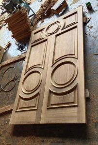 80×60 Inch Standard Double Wooden Door