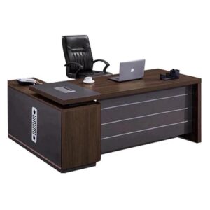 Executive L-Shaped MDF Office Desk