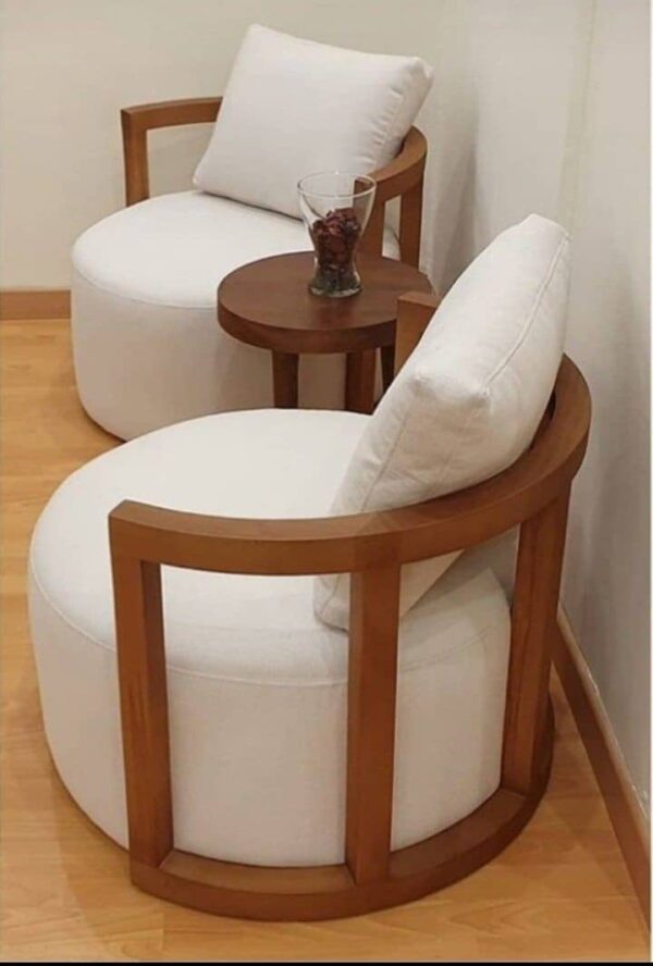 Modern wooden Armchair