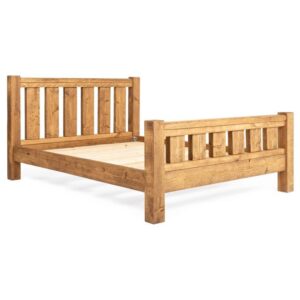 Simple 3x6 Feet Wooden Bed