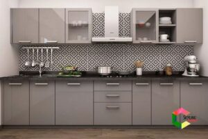 Open Shelving or Handleless Kitchen Cabinets