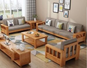 Contemporary Oak Sofa Sets