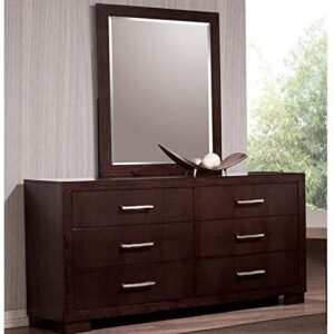 Dressing Mirror with Chest Drawer