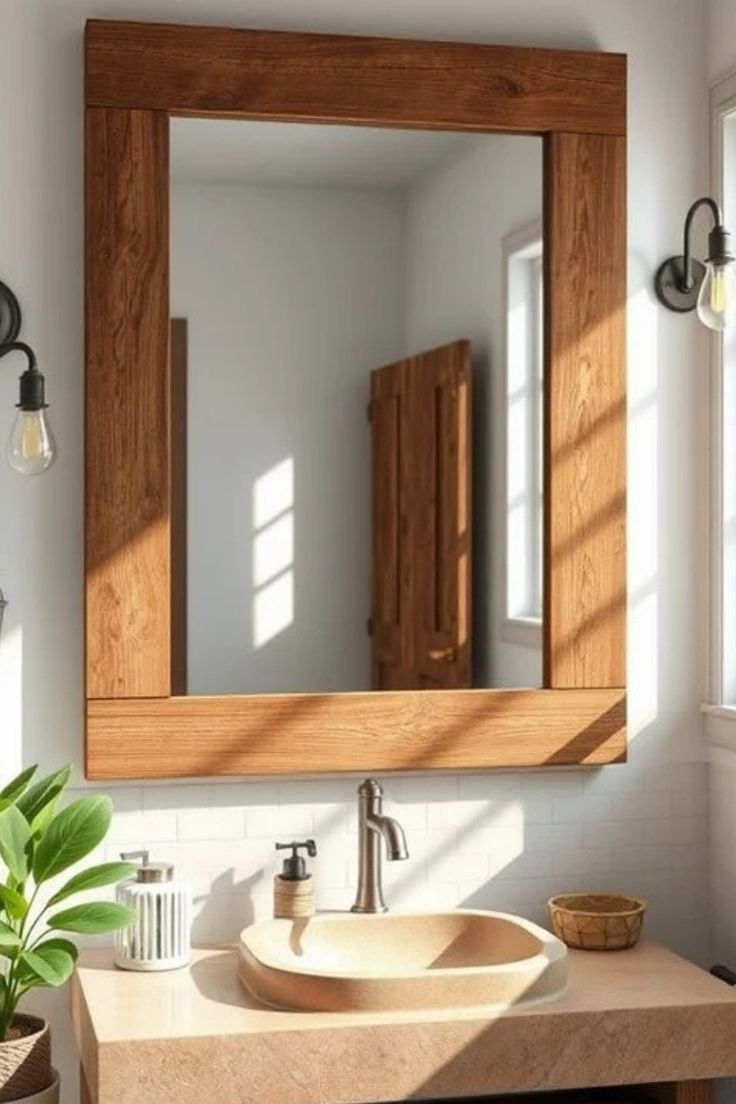 Rustic & Natural Style Dressing Mirrors 2 Rustic & Natural Style Dressing Mirror