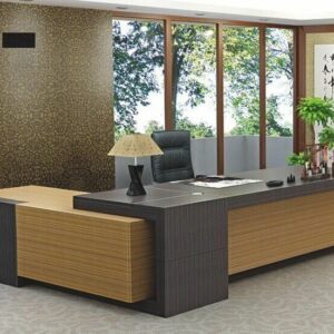Executive L-Shaped MDF Office Desk