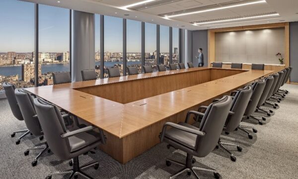 10-Seater Wooden Conference Table