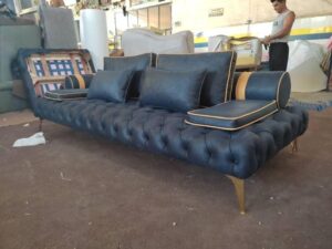 Modern 3-Seater Chesterfield Sofa Set