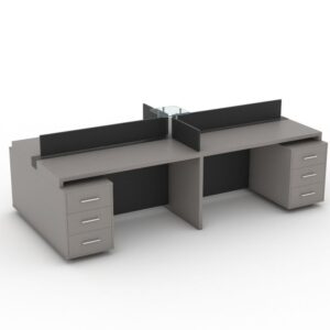4-Seater Office Cubicle