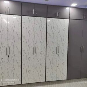 Double-Tone Wall-Mounted Wardrobe 8 Double-Tone Wall-Mounted Wardrobe