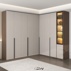 Double-Tone Wall-Mounted Wardrobe 3 Double-Tone Wall-Mounted Wardrobe