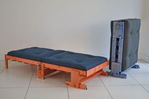 Foldable or Convertible Simple Wooden Bed 3 Convertible Simple Wooden Bed
