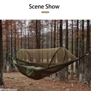 Single-Point Suspended Hammock Tent