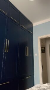 High-Gloss Black Wall-Mounted Wardrobe 3 High-Gloss Black Wall-Mounted Wardrobe