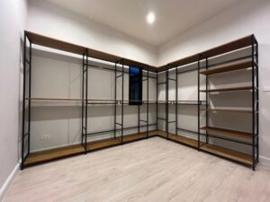 Industrial Style Wall-Mounted Wardrobe