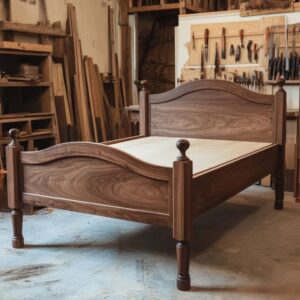 Mugavu Wood Bed