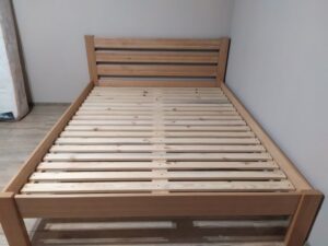 Rustic Simple Wooden Bed