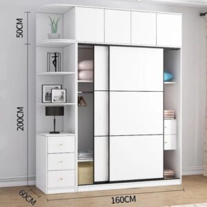 Sliding Door Wall-Mounted Wardrobe