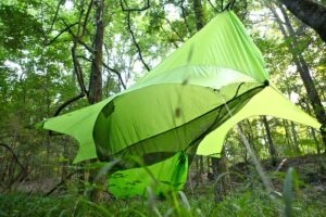 Tent-Over-Hammock Hybrid tent