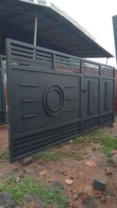 Metallic Electric Gate