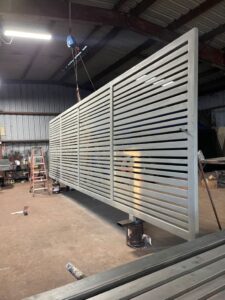 Remote Controlled Metallic Gate