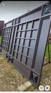 Metallic Electric Gate