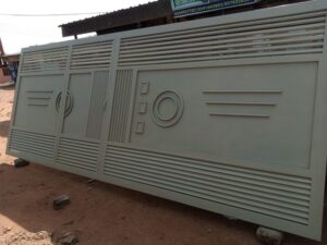 Metallic Electric Gate