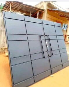 Metallic Electric Gate