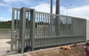 Remote Controlled Metallic Gate