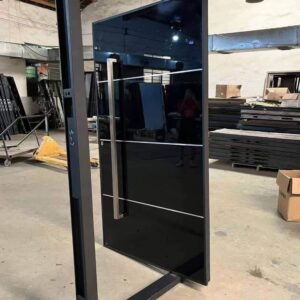 Metallic Pivot Door
