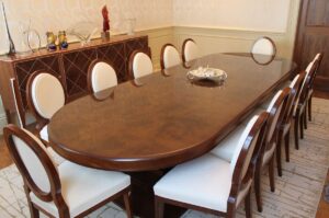 Wooden Vintage 10 Seater Dining Table 3 Wooden Vintage 10 Seater Dining Table