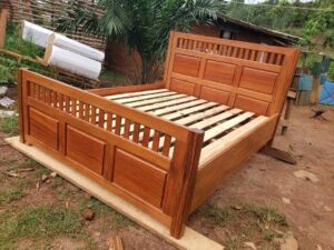 5X6 Hardwoood Storage Bed