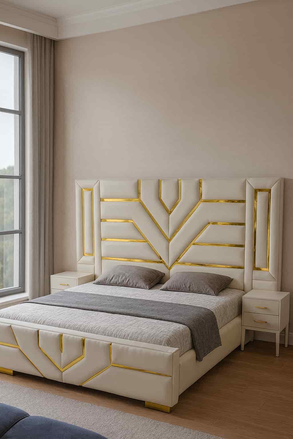 ChatGPT Image Sep 10, 2025, 04_36_12 PM 6x6 Leather Upholstered bed with lighting